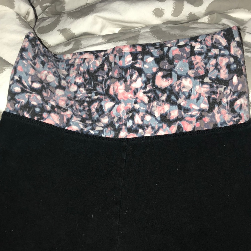Vs pink pattern band leggings